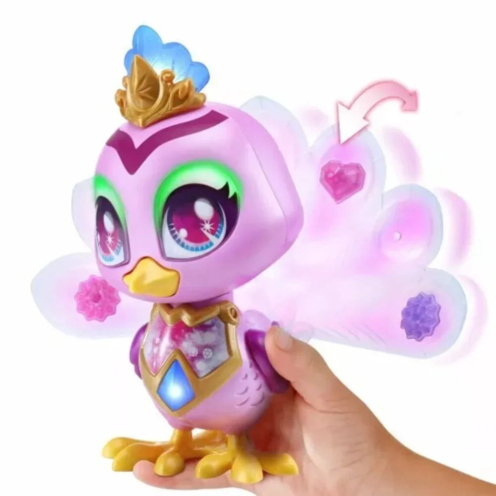 NEW Vtech Myla's Sparkling Friends Color Changing Magic Penny the Peacock